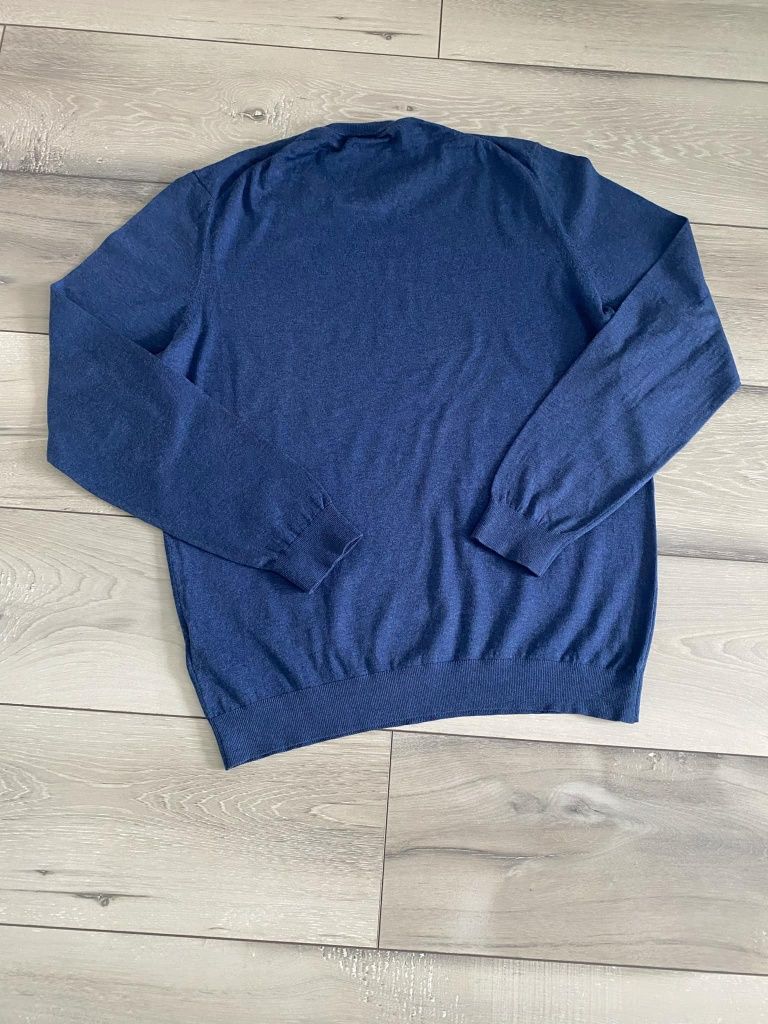 Sweter męski Massimo Dutti r L bawełna, jedwab, kaszmir