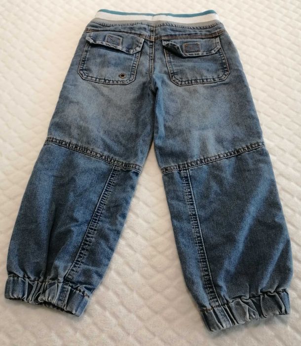 Spodnie dżinsowe, niebieskie, 104, p nuts (Odzież)