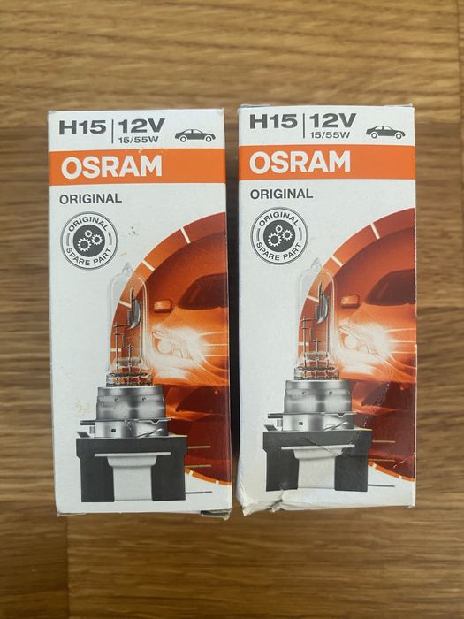 Żarówki osram H15 12V 15/55W 2 szt.