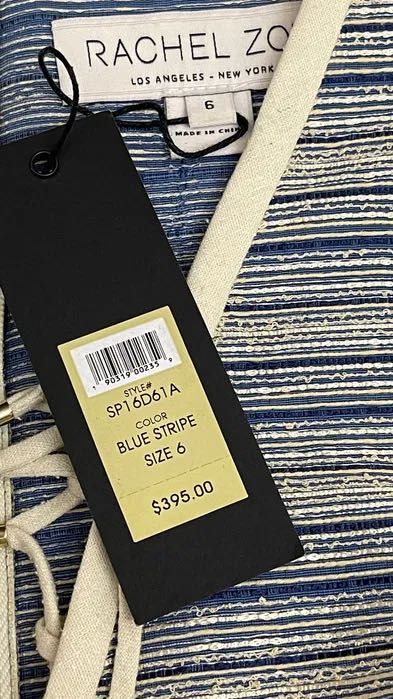 Сукня міні шовкова Rachel Zoe блакитна платье шелк нарядное вечернее S