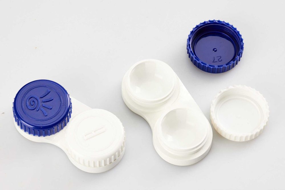 pojemnik etui na soczewki kontaktowe