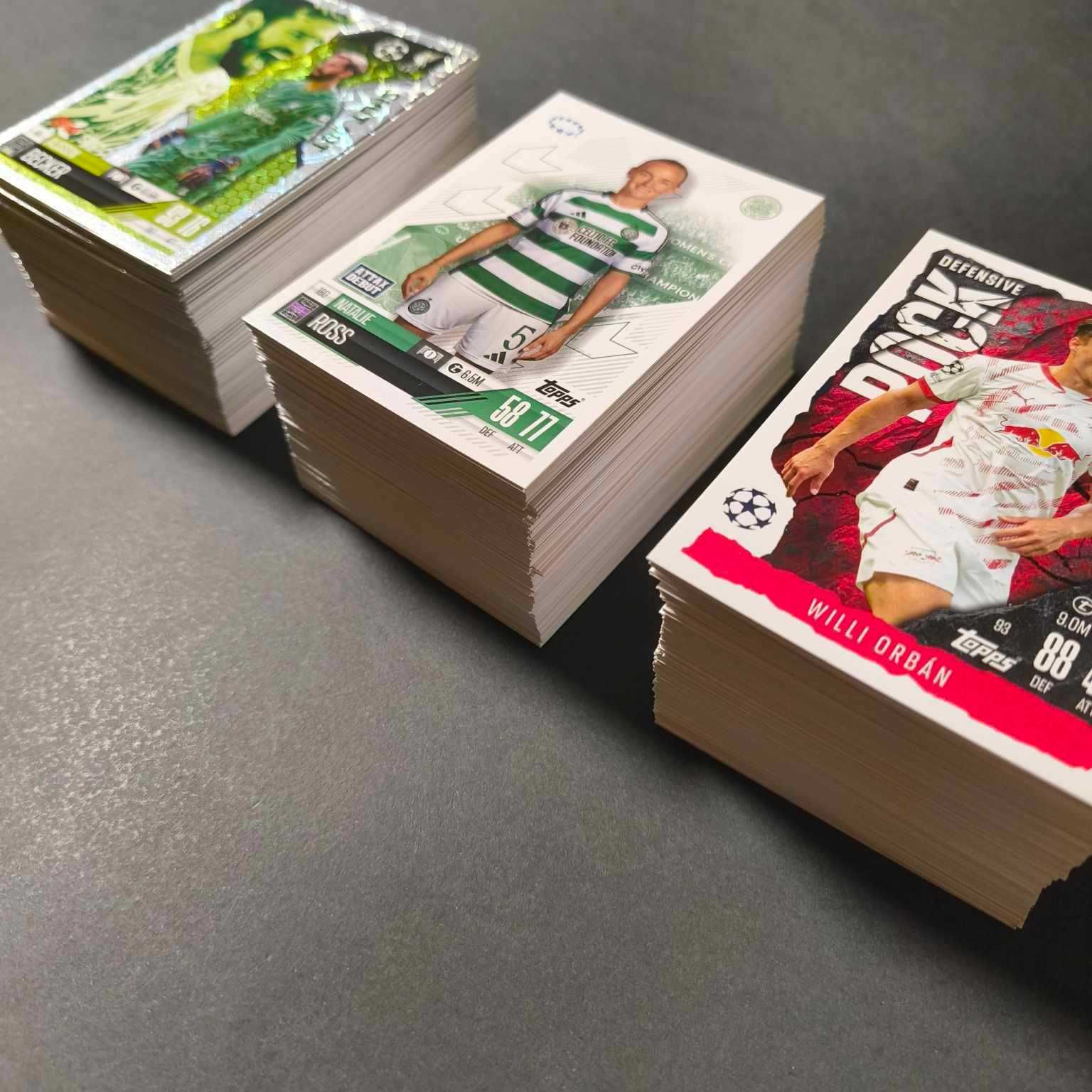 Lote 250 Cartas Topps Match Attax Extra