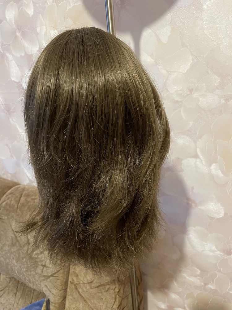 Парик, перука натуральный волос