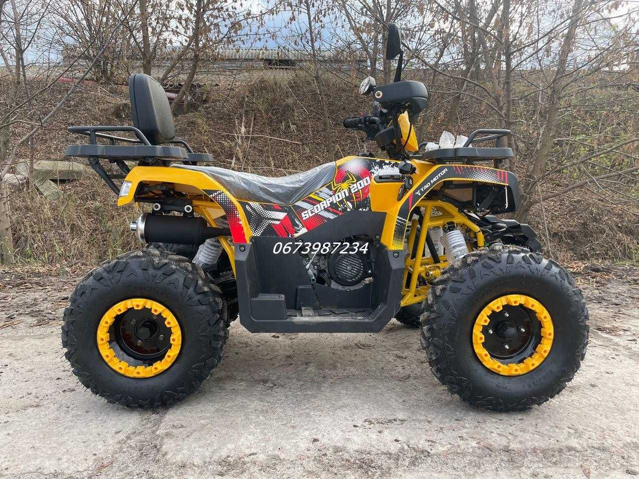 Квадроцикл Комман Скорпион Comman Scorpion 200cc Варіатор Кік-стартер
