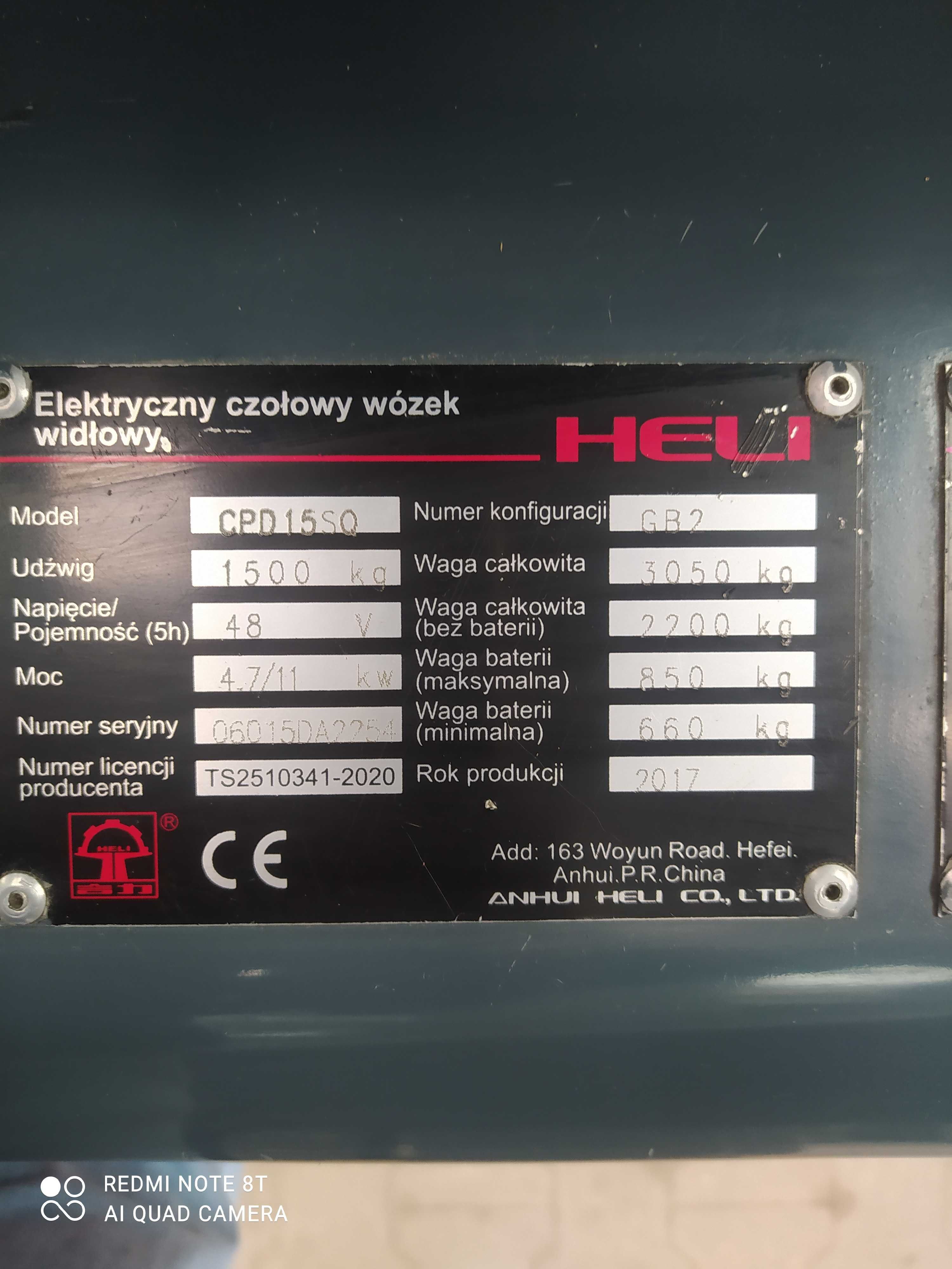 Wózek elektryczny trójkołowy Heli