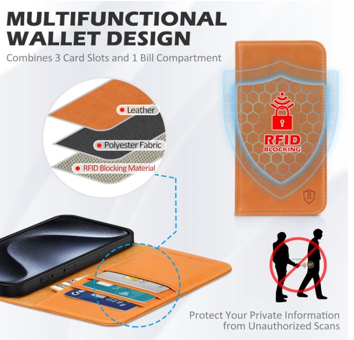 shieldon etui do iphone 15 pro max 6.7"