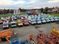Nissan Cabstar NT400 podnośnik koszowy 25 m 24 m 22 m 21 m 20 m 18 m 17 m  zwyżka przegubowy teleskopowy isoli oil&steel socage gsr cte cmc wumag