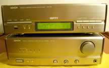 Wzmacniacz 2 x 60W Tuner DENON radio UPA-110 UTU-110 RDS wieża Vinyl