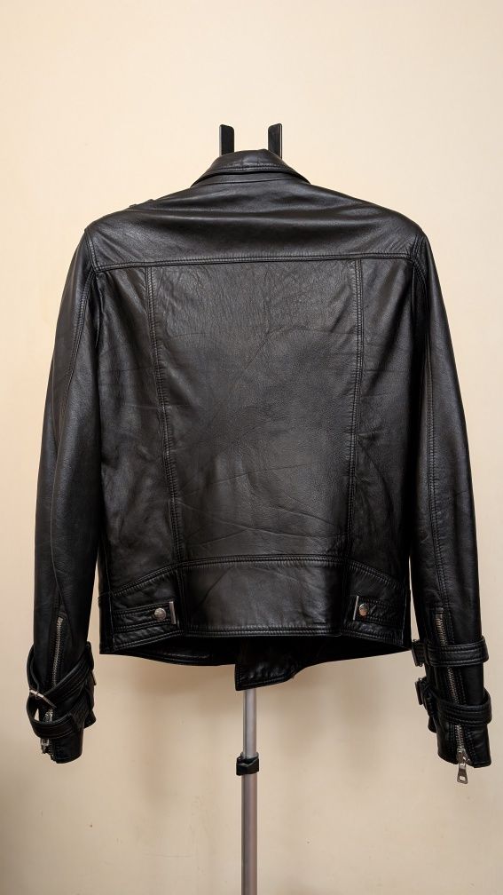 Шкіряна куртка люксового бренду Balmain роз.48 s-m оригінал