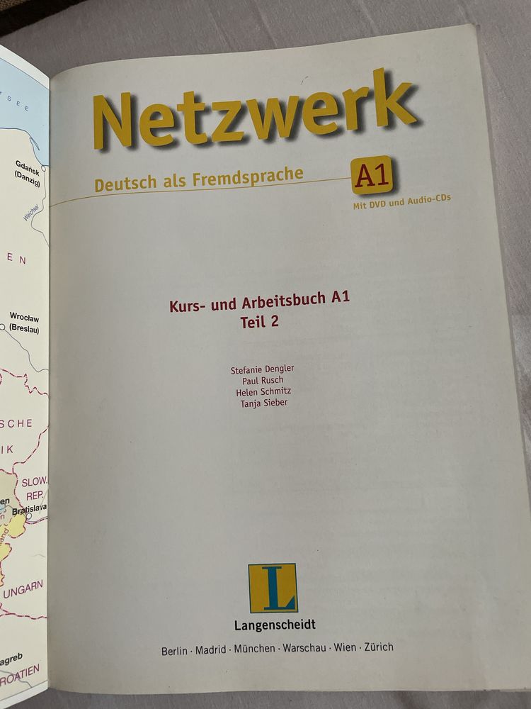 Книжка з німецької Netzwerk A1