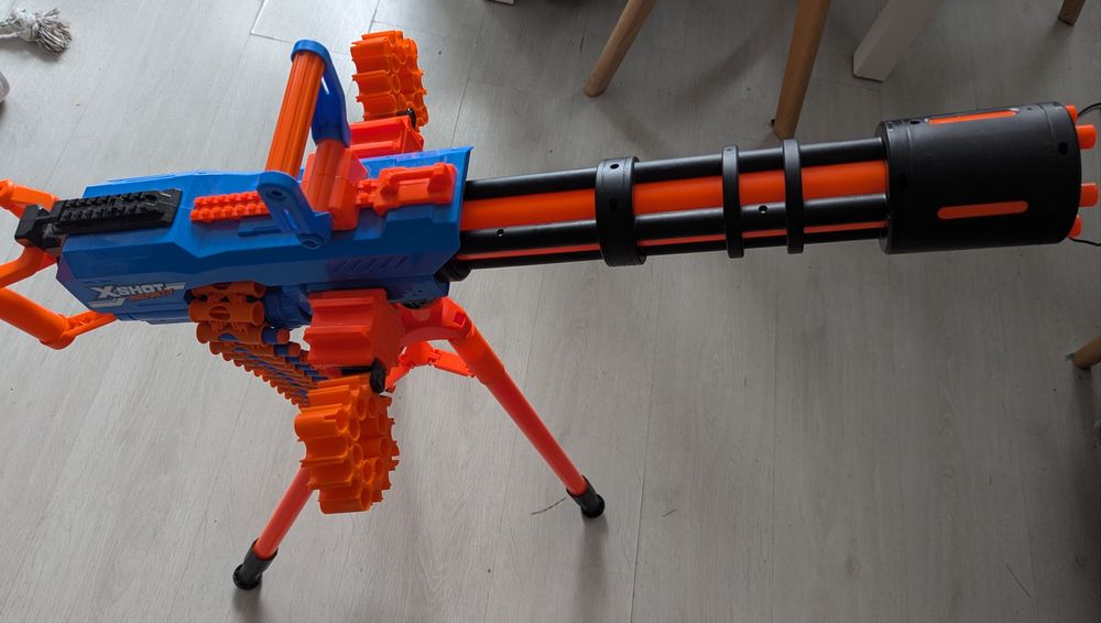 Minigun Automatyczny X-SHOT Insanity Karabin Rage Fire