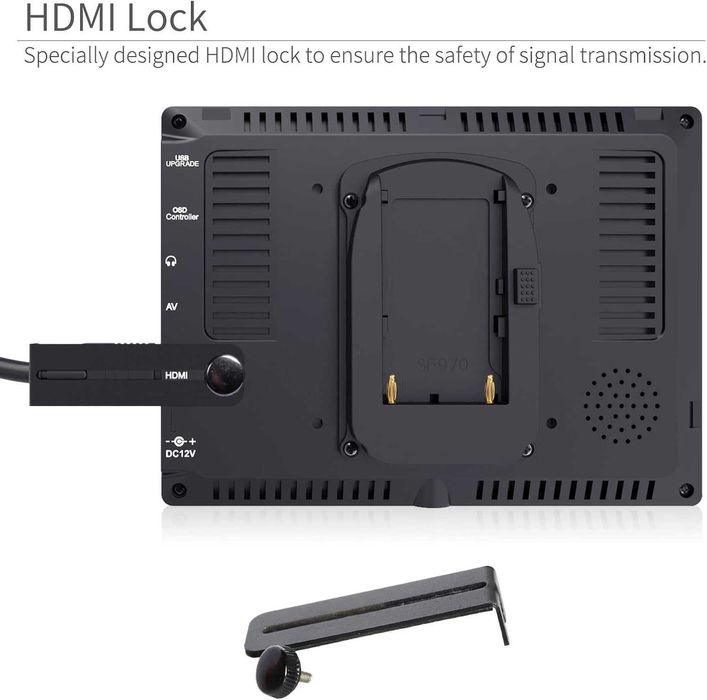 7" calowy monitor LCD do podglądu np. do kamery