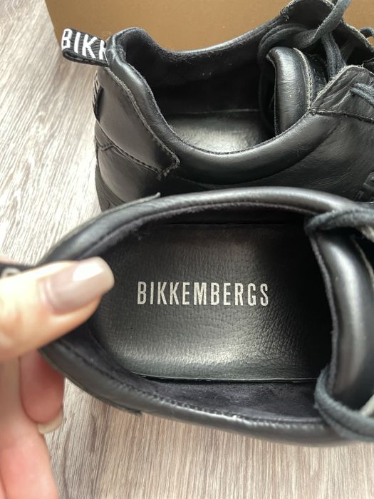 Кеди Bikkembergs чоловічі в чорному кольорі