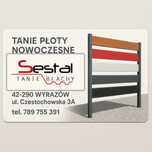 Ogrodzenie Panelowe 2,5 długie 1.5 wysokie