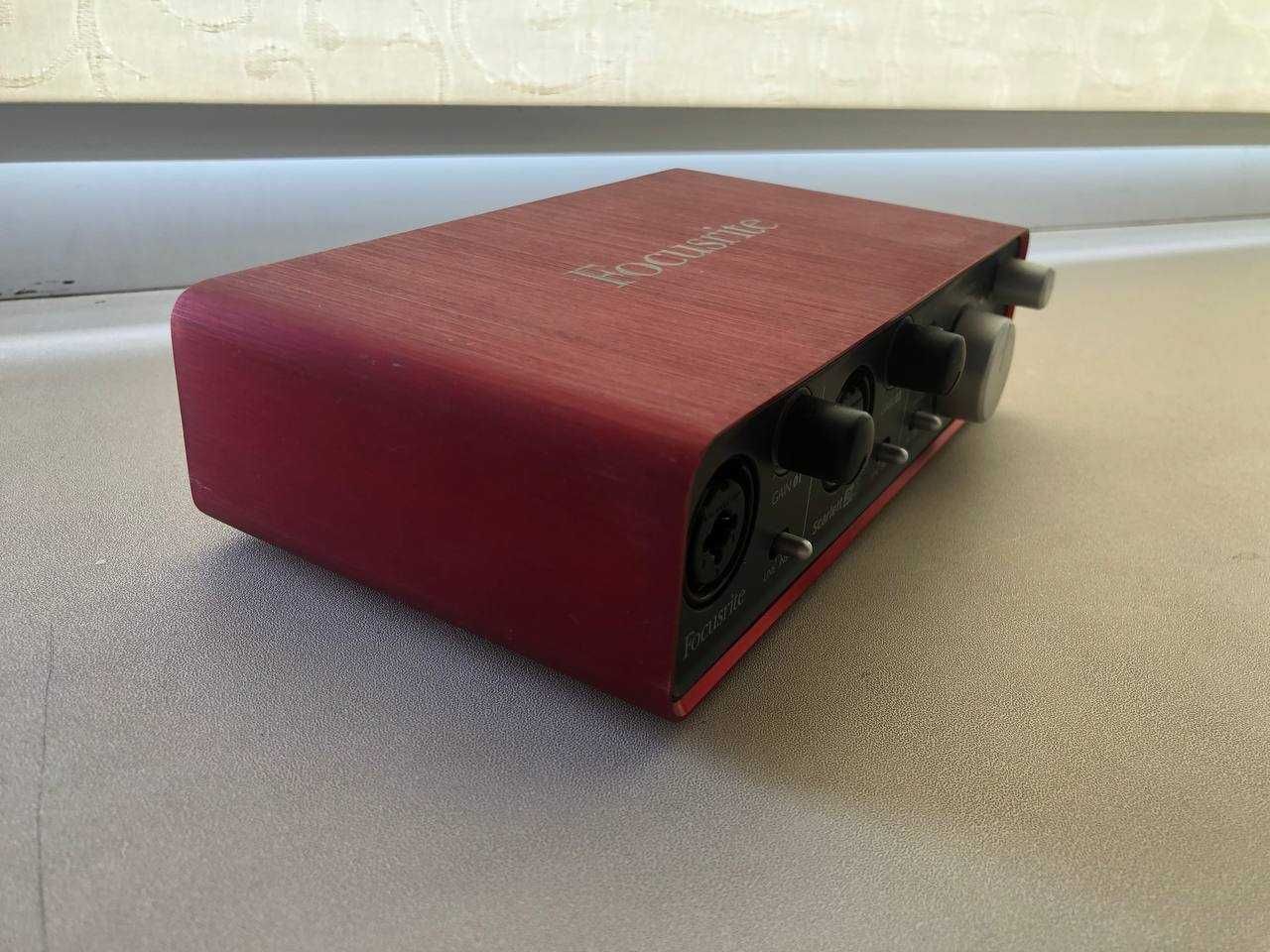 Scarlett Focusrite 2i2 (Original) Звукова карта, аудіоінтерфейс