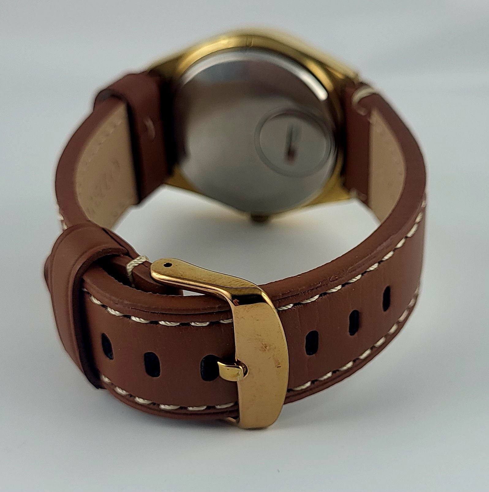 Zegarek męski Zodiac Swiss Astroquartz lata 70te Vintage Unikat XL