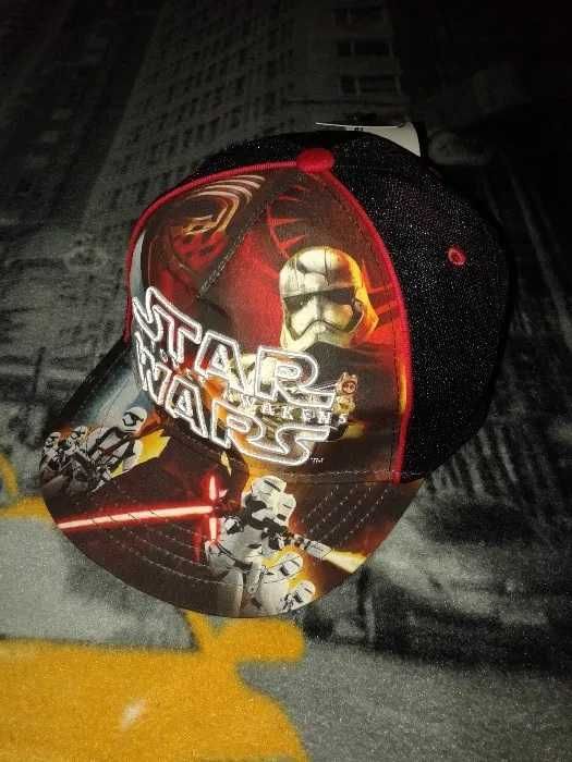 Czapka z daszkiem chłopięca młodzieżowa STAR WARS 11 12 13 lat