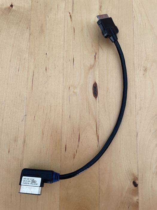 Cabo de Ipod para Audi