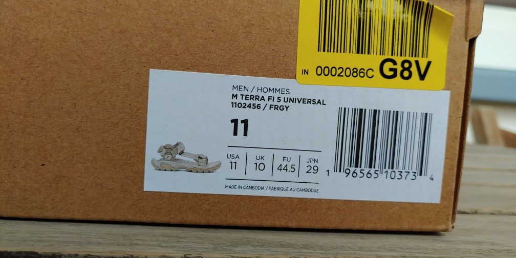 Sandały Teva Terra Fi 5 Universal 44.5 nowe