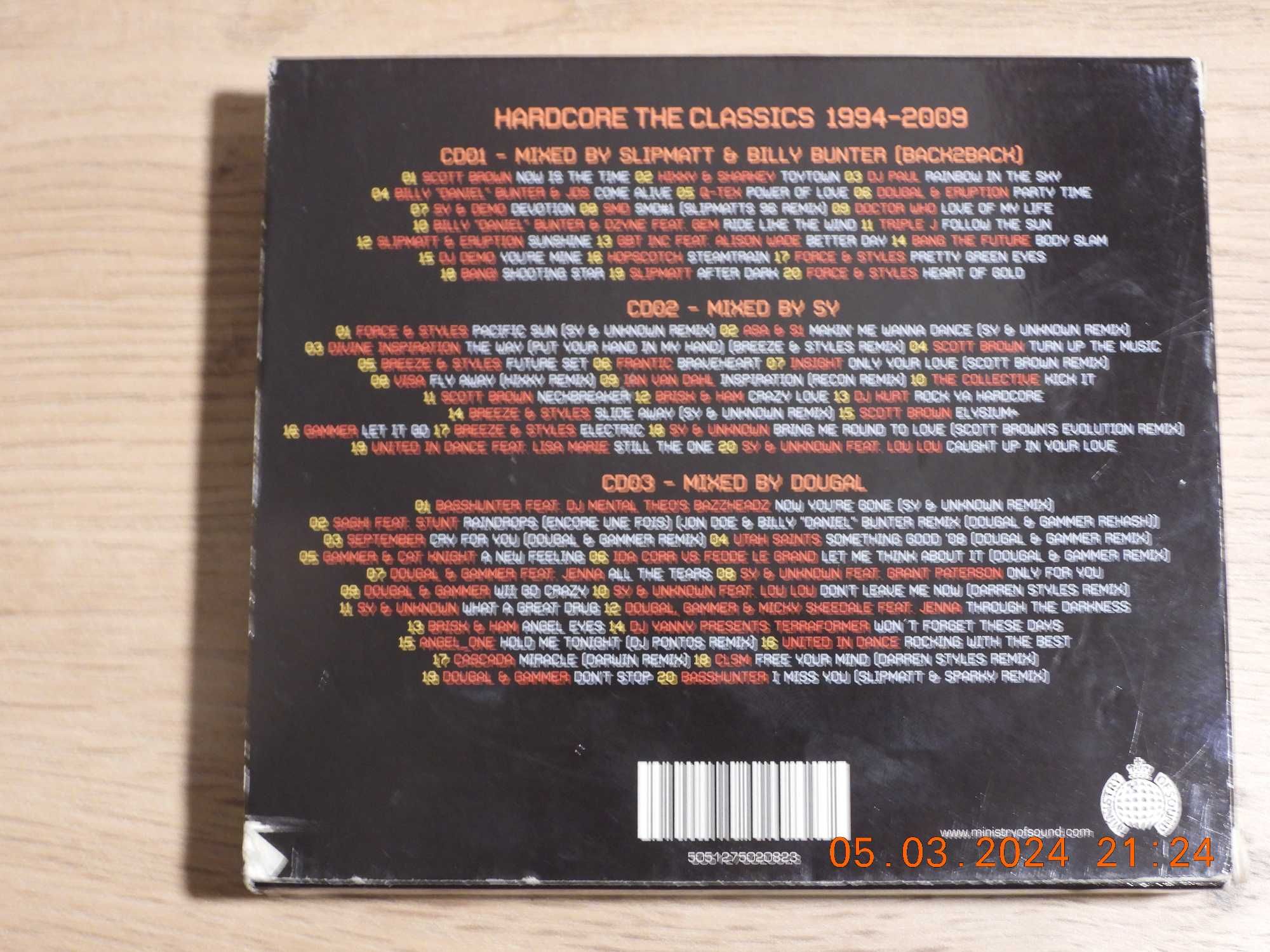 HARDCORE - The Classics 1994  2009   - 3xCD