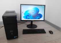 Zestaw PC - monitor 23", Intel i5, 12GB RAM, SSD 128GB + 1TB, Wind 11