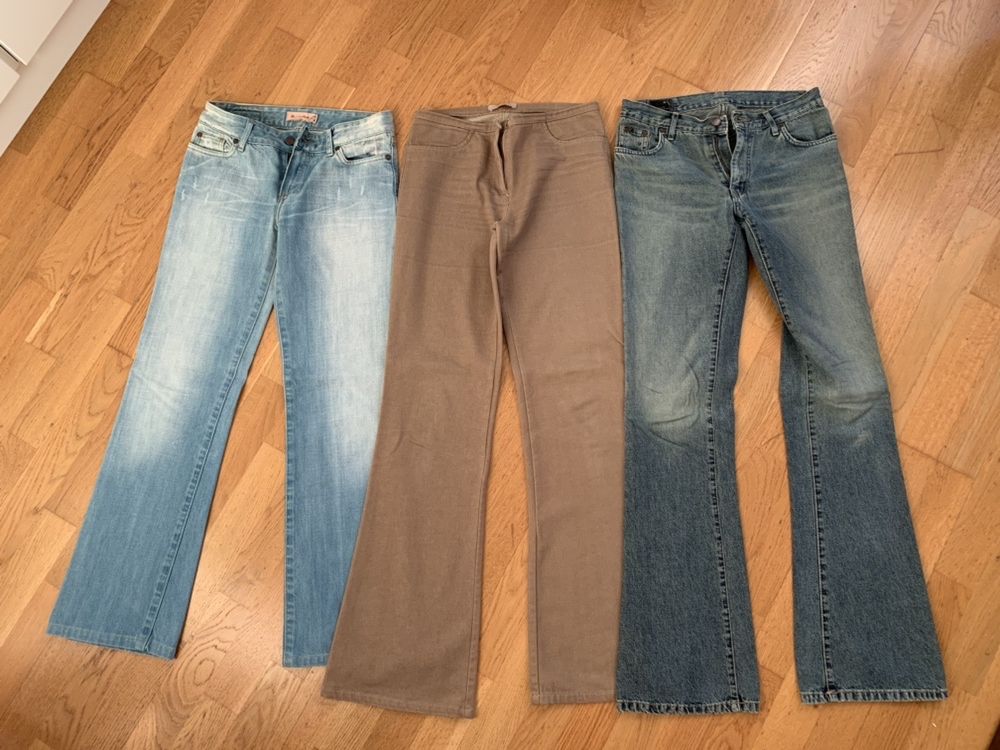 Calças Massimo Dutti, zara, stradivarius, Mango 36