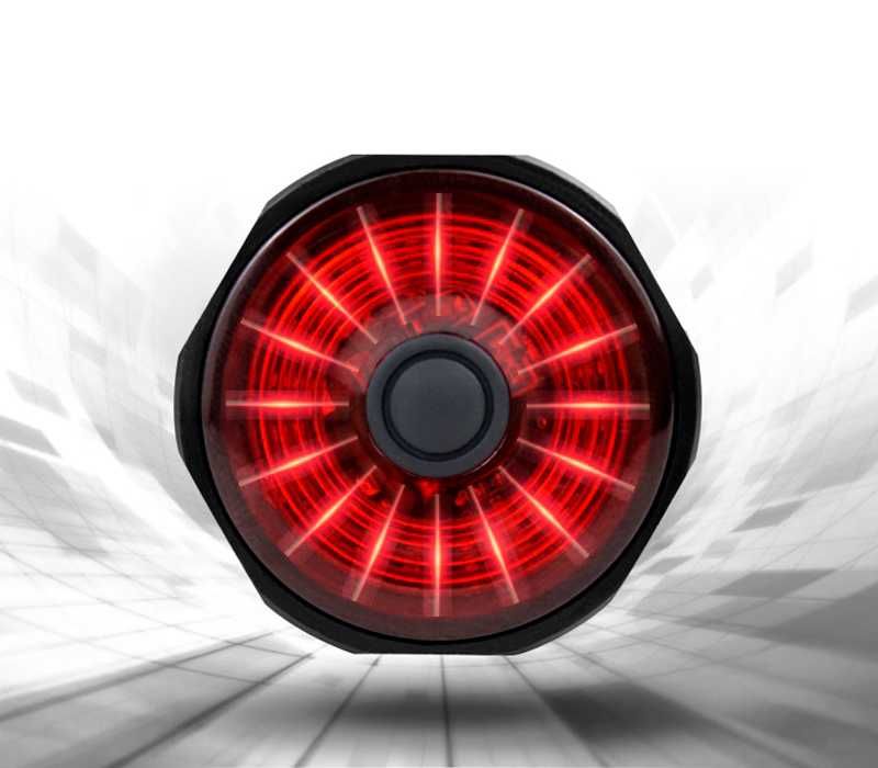 Умный СТОП-СИГНАЛ MEROCA! Фонарь для велосипеда с автомат. вкл/выкл.