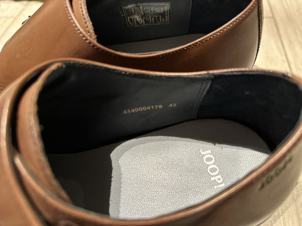 Мужские туфли монки Joop Kleitos коричневые НОВЫЕ