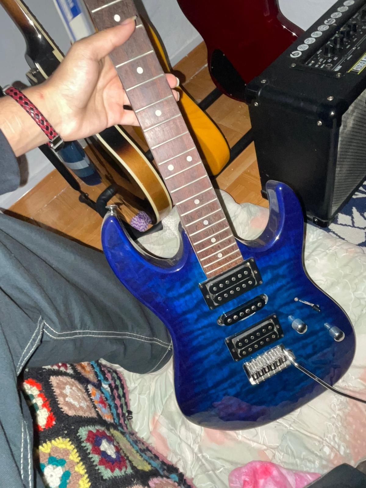 Gio ibanez azul com alavanca