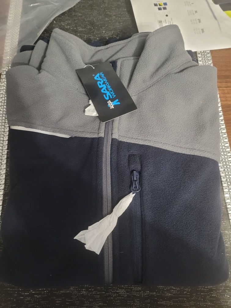 Bluza gruba  polarowa męska comfort