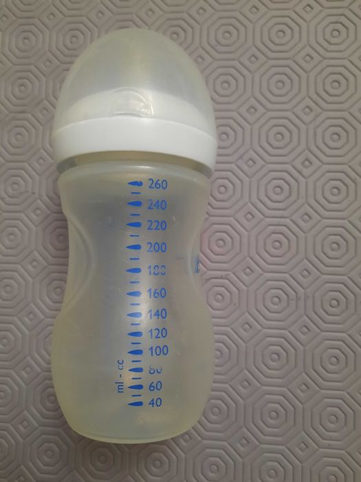 Biberão avent 260ml transparente