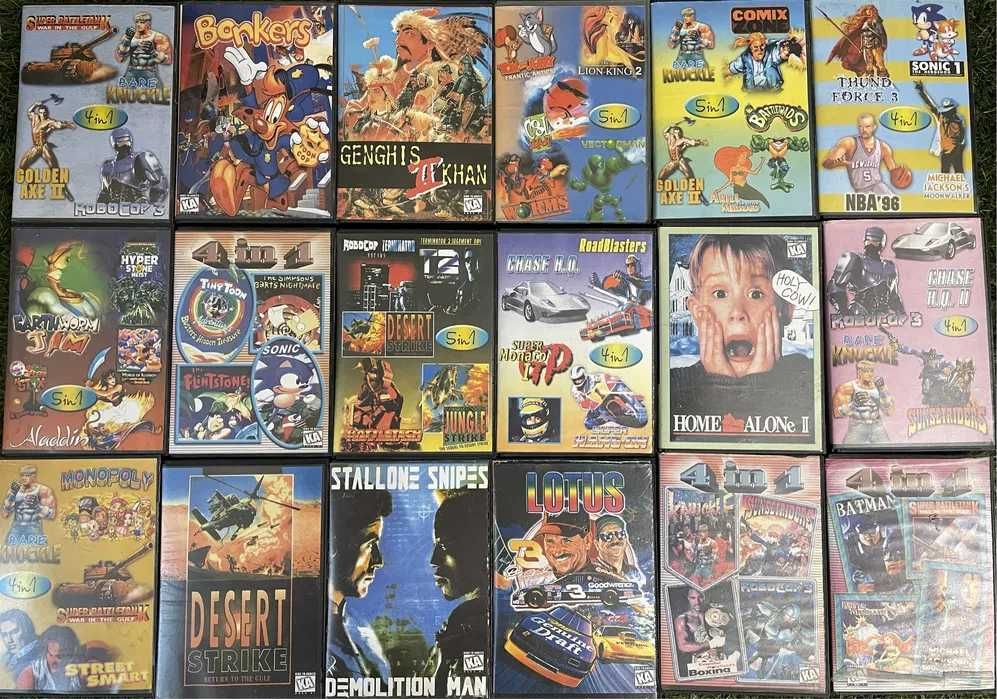 Картриджи для Dendy, Sega