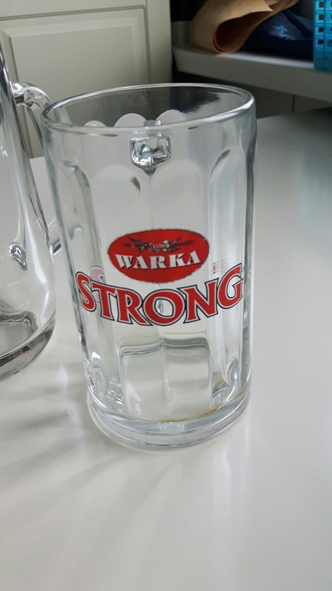 Kufel kolekcjonerski strong warka 0,3 L piwo