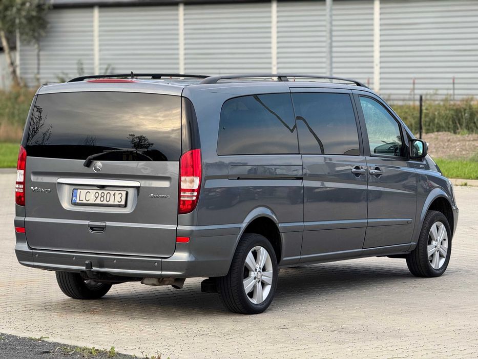 Mercedes Viano CDI-automat- Long 4x4 -Ambiente/Biznes-Salon PL-zamiana