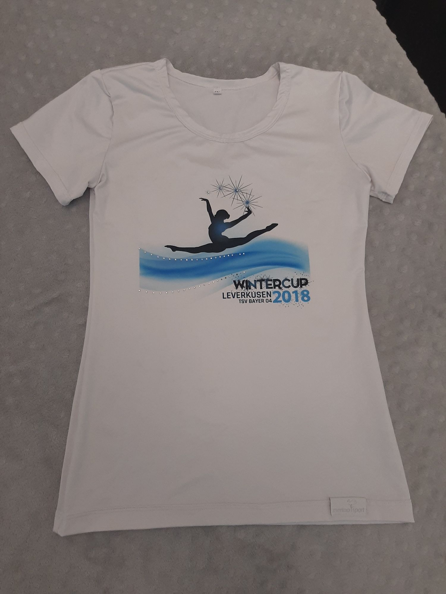Koszulka Merino Sport 158, gimastyka artystyczna