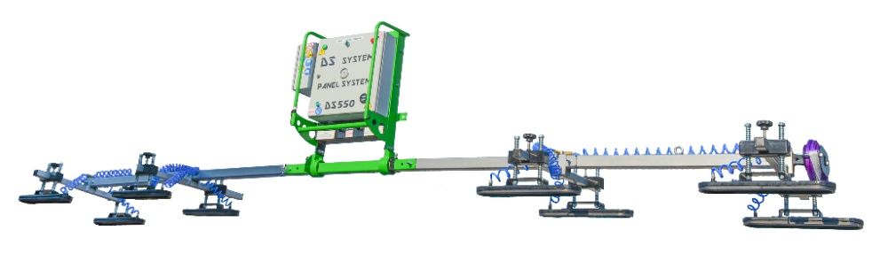 Chwytak próżniowy PRZYSSAWKA DS 550 sterowanie ręczne - DS System
