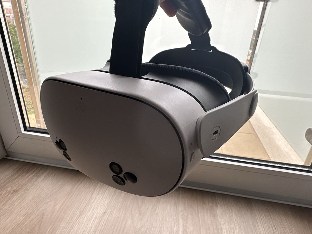 Meta Quest 3S + Bolsa de Transporte + Strap Premium – Quase Novo