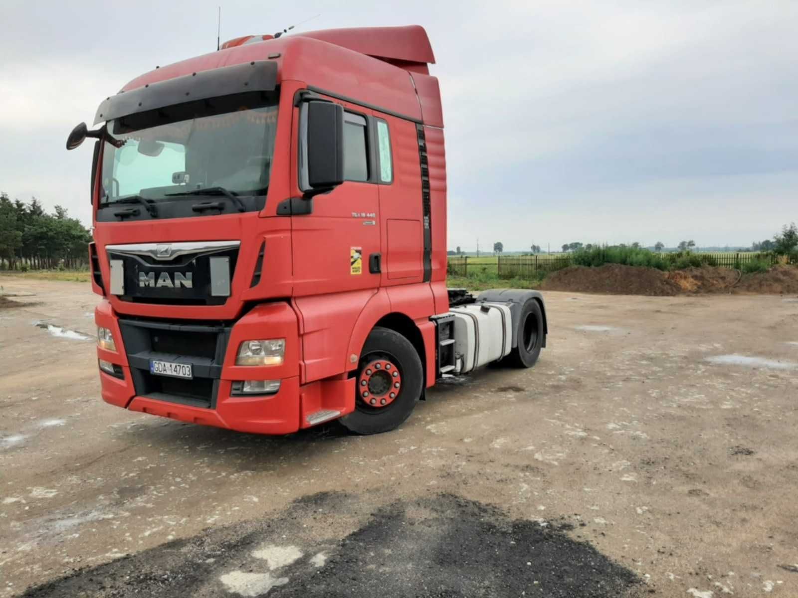 MAN TGX440  euro6 2014r