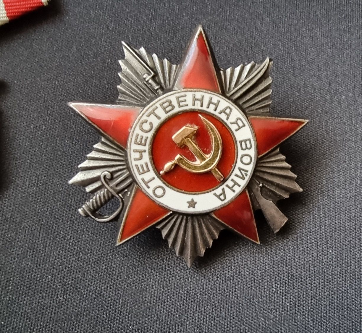 2 Ordery ZSRR, Srebro I złoto. II wojna światowa.