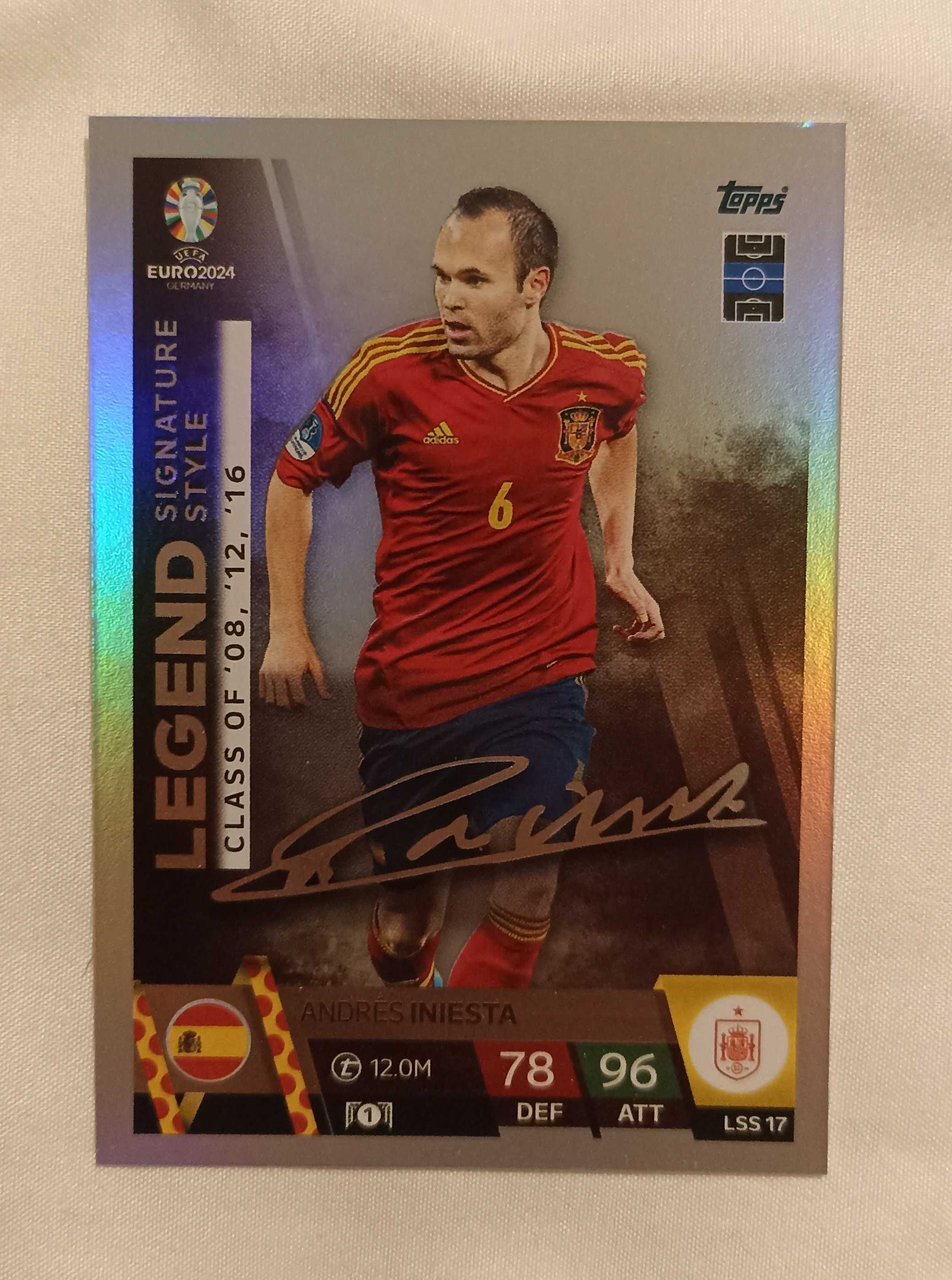 carta Lss17 Match Attax Euro 2024