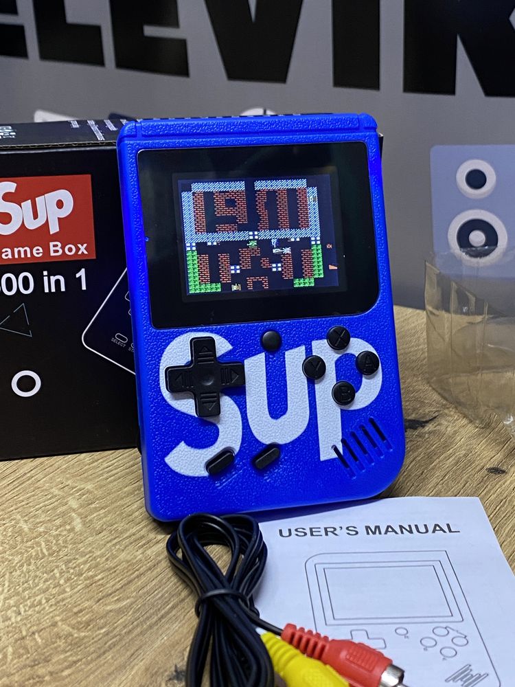 Дитяча ігрова приставка Sup Game Box 400 in 1, 8 біт консоль ігрова