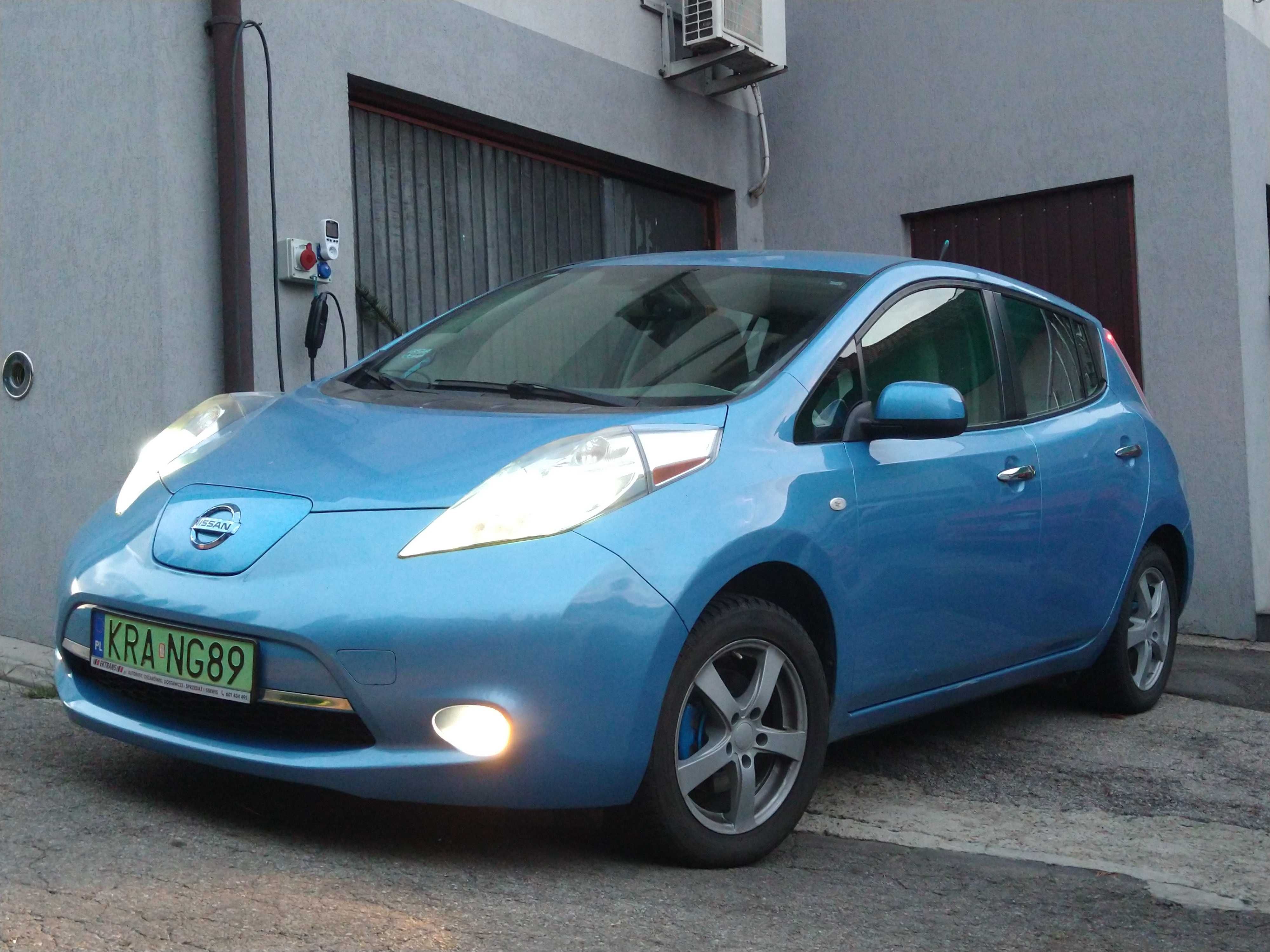 Nissan Leaf, elektryk, codziennie użytkowany, przeczytaj treść