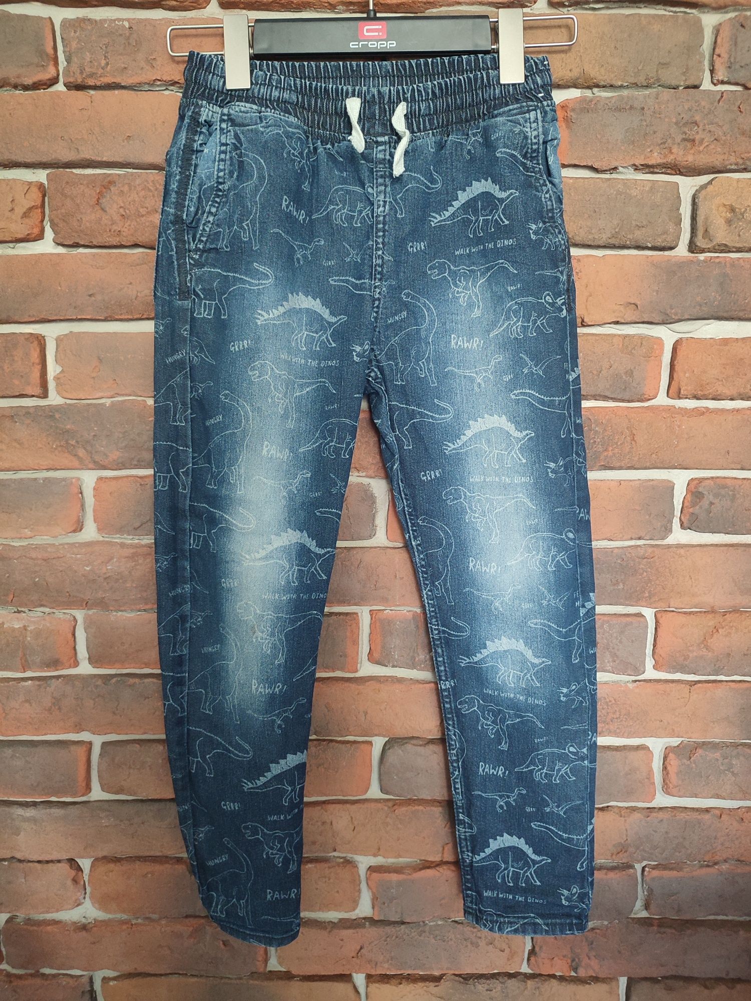 Spodnie chłopięce jeans H&M 140
