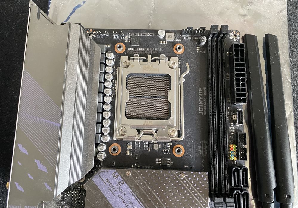 мат. плата Am5, Jginyue b650 night devil,ddr5