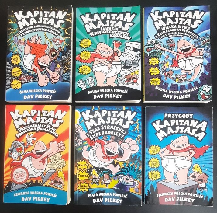 Komiksy kapitan majtas