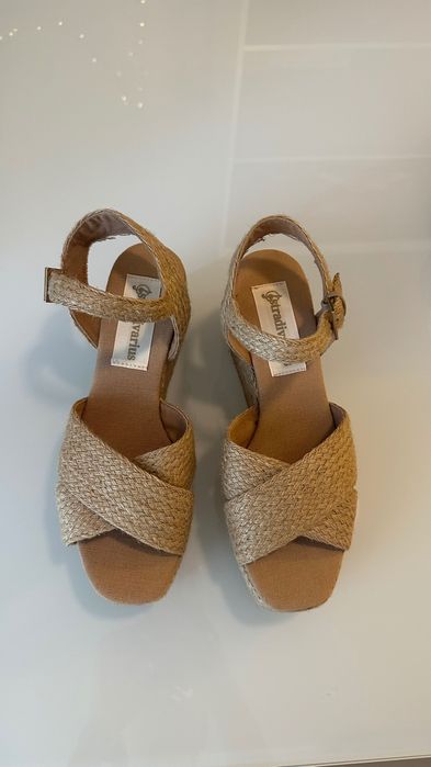 Nowe, przepiękne wiklinowe koturny Stradivarius! Hit! Okazja!