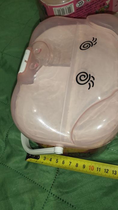 Zestaw pojemników kuferków na drobiazgi świnki różowe