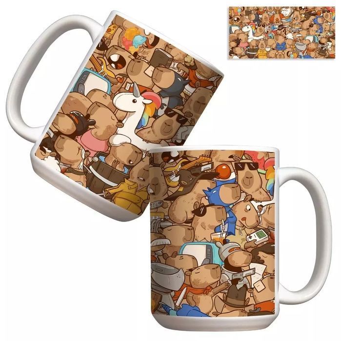 Kubek - Kapibara lifestyle 440ml. Molom