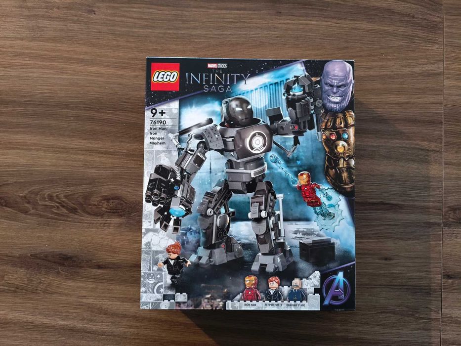 LEGO 76190 - Iron Man: zadyma z Iron Mongerem