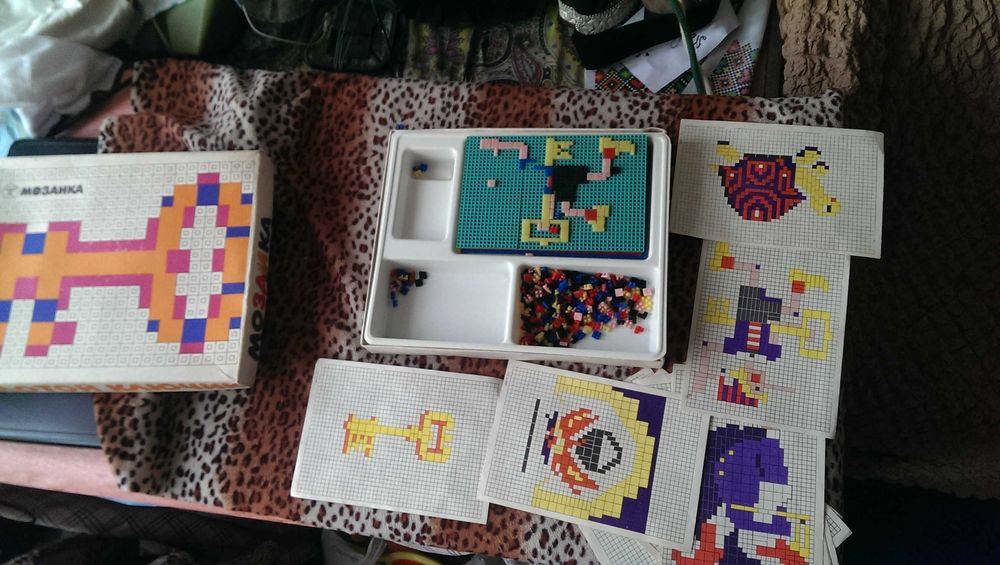 Настольная игра мозаика золотой ключик СССР с родной коробочкой